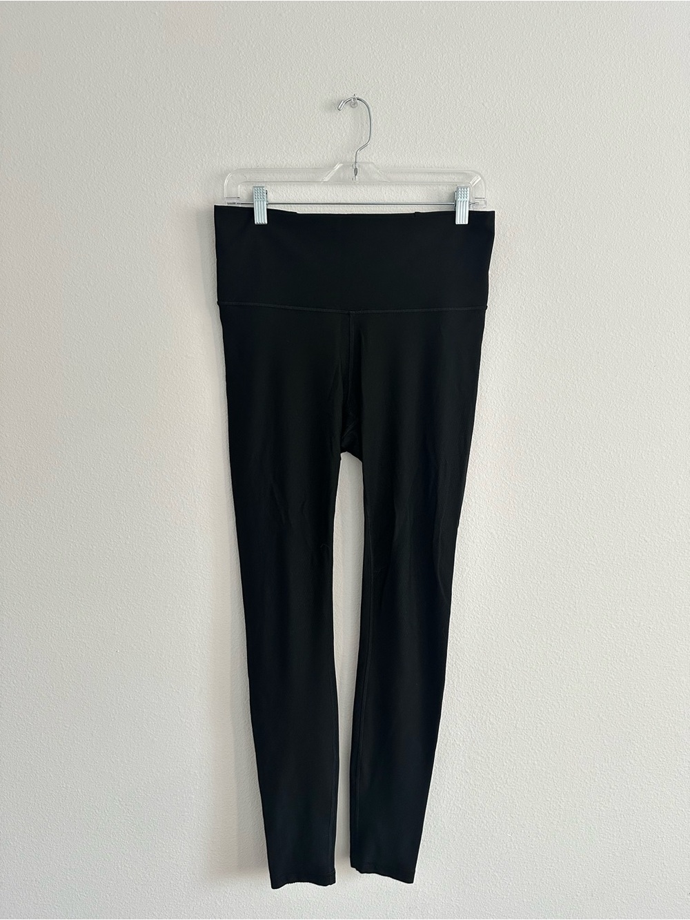 Lululemon Wunder Under High Rise Black Performance Leggings Size 8